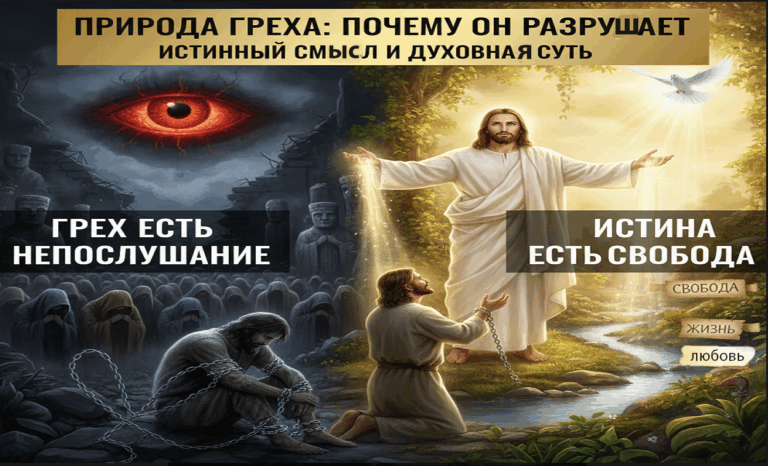 Что такое грех: тайна его истинной духовной природы?