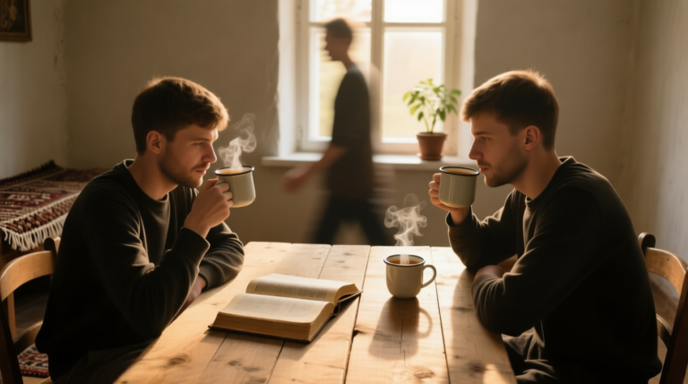 Глава 2: Обстановка в квартире у Дмитрия и общение на духовные темы